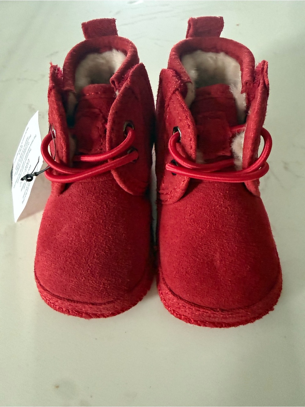 Baby red Ugg boots